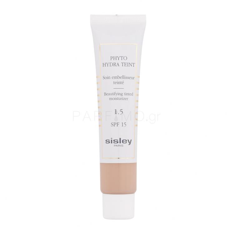 Sisley Phyto Hydra Teint SPF15 Make up για γυναίκες 40 ml Απόχρωση 1.5 Beige