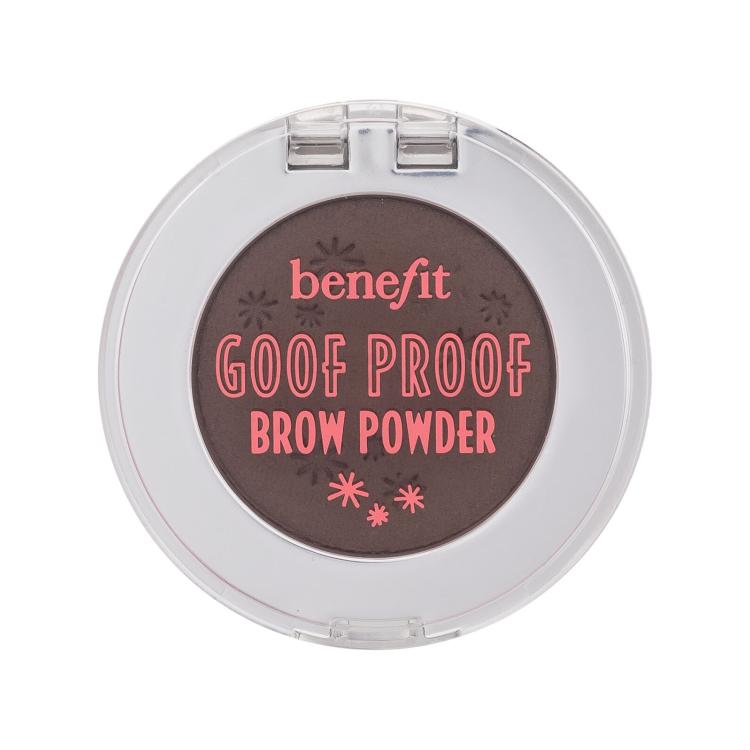 Benefit Goof Proof Brow Powder Πούδρα φρυδιών για γυναίκες 1,9 gr Απόχρωση 3 Warm Light Brown