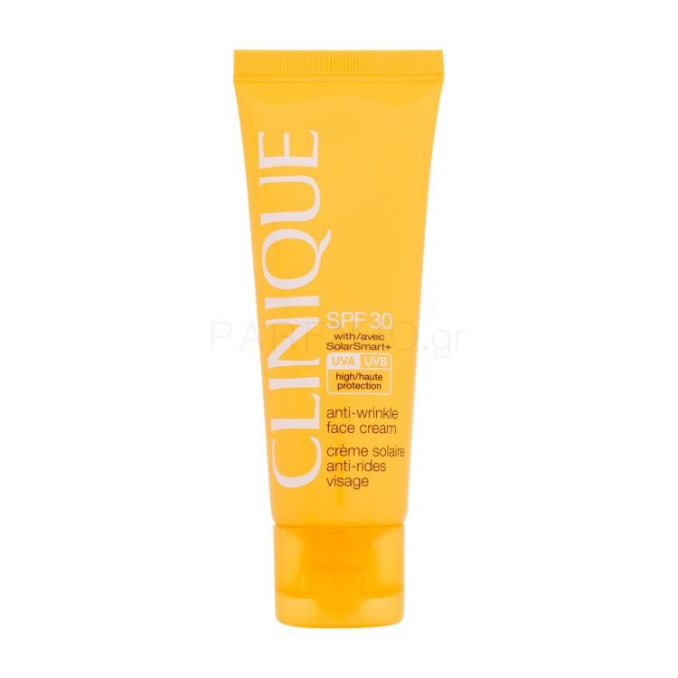 Clinique Sun Care Anti-Wrinkle Face Cream SPF30 Αντιηλιακό προϊόν προσώπου για γυναίκες 50 ml