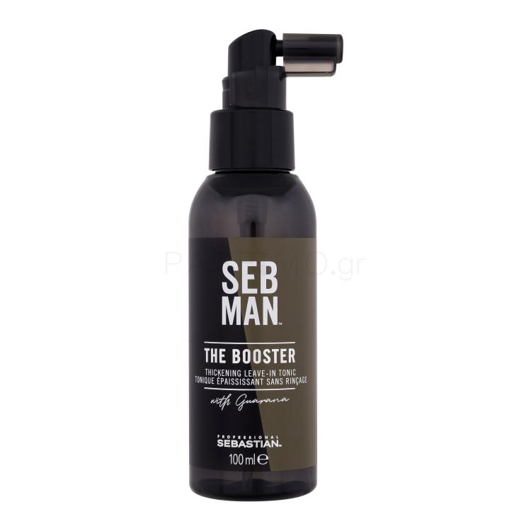 Sebastian Professional Seb Man The Booster Thickening Leave-in Tonic Περιποίηση μαλλιών χωρίς ξέβγαλμα για άνδρες 100 ml