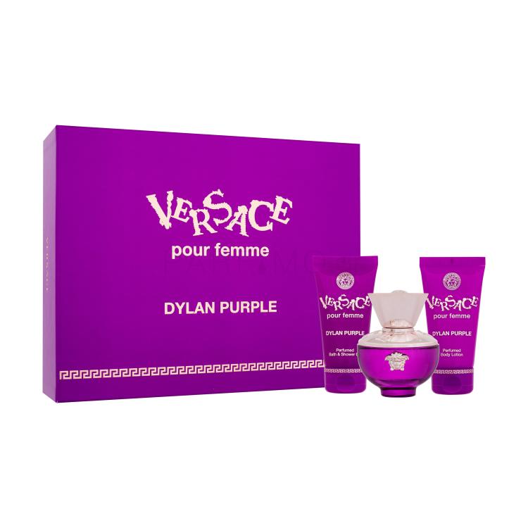Versace Pour Femme Dylan Purple Σετ δώρου EDP 50 ml + αφρόλουτρο 50 ml + λοσιόν σώματος 50 ml