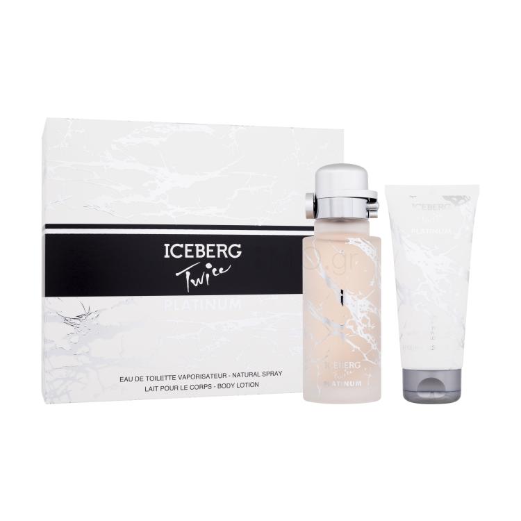 Iceberg Twice Platinum Σετ δώρου EDT 125 ml + λοσιόν σώματος 100 ml