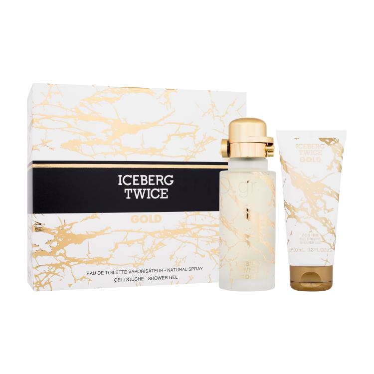 Iceberg Twice Gold Σετ δώρου EDT 125 ml + αφρόλουτρο 100 ml