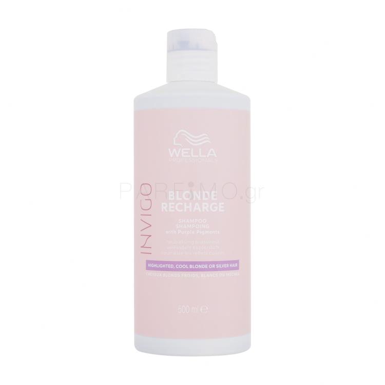 Wella Professionals Invigo Blonde Recharge Σαμπουάν για γυναίκες 500 ml