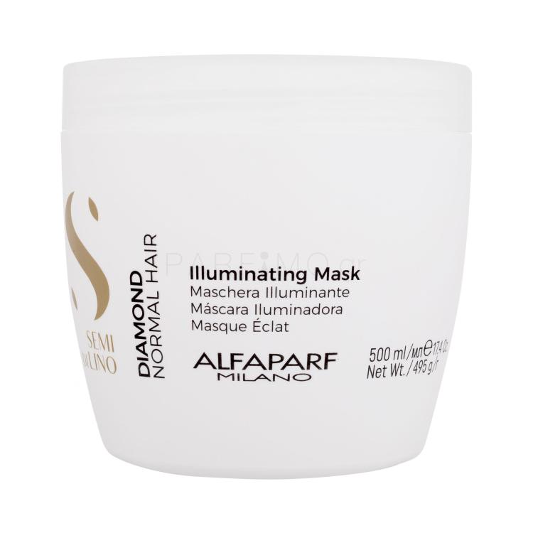 ALFAPARF MILANO Semi Di Lino Diamond llluminating Μάσκα μαλλιών για γυναίκες 500 ml