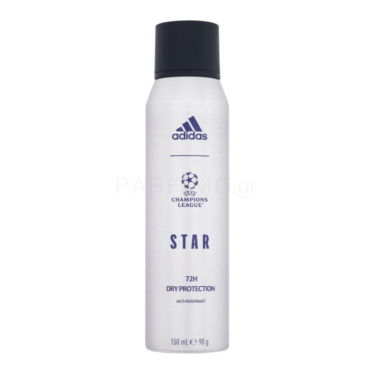 Adidas UEFA Champions League Star 72H Αντιιδρωτικό για άνδρες 150 ml