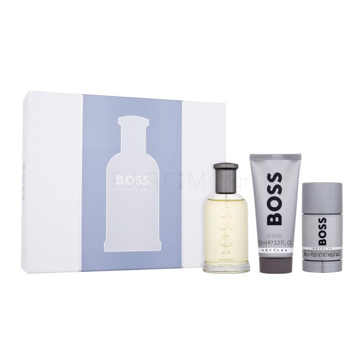 HUGO BOSS Boss Bottled Σετ δώρου EDT 100 ml + αφρόλουτρο 100 ml + αποσμητικό 75 ml