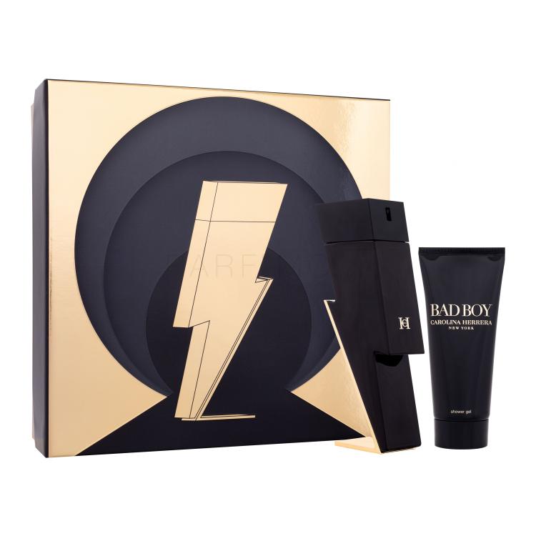 Carolina Herrera Bad Boy SET3 Σετ δώρου EDT 100 ml + αφρόλουτρο 100 ml