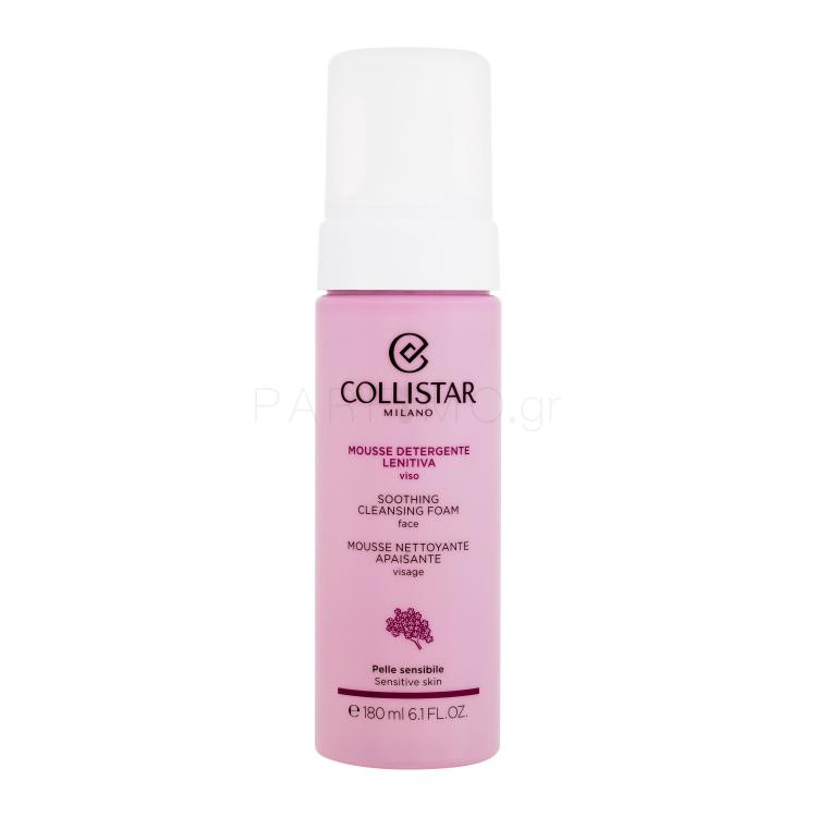 Collistar Soothing Cleansing Foam Αφρός καθαρισμού για γυναίκες 180 ml