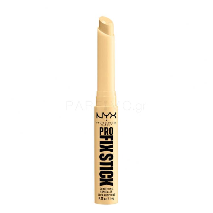 NYX Professional Makeup Pro Fix Stick Correcting Concealer Concealer για γυναίκες 1,6 gr Απόχρωση 0.3 Yellow