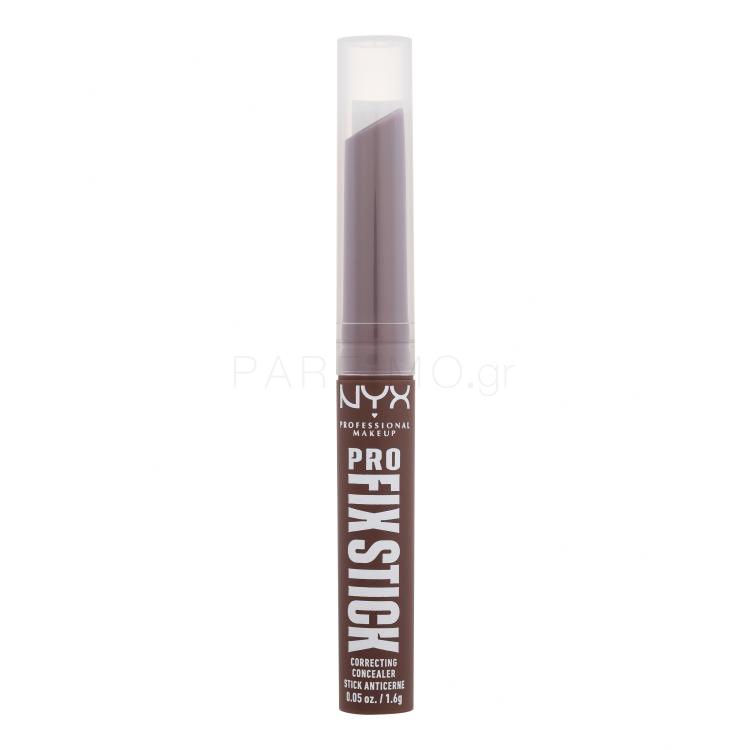 NYX Professional Makeup Pro Fix Stick Correcting Concealer Concealer για γυναίκες 1,6 gr Απόχρωση 17 Deep Walnut