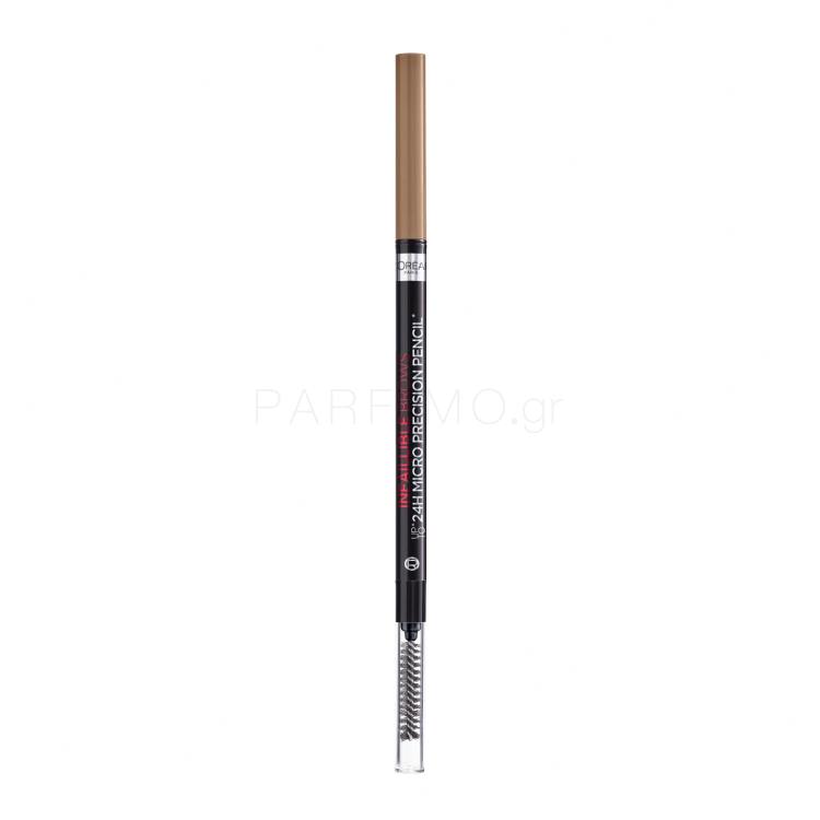 L&#039;Oréal Paris Infaillible Brows 24H Micro Precision Pencil Μολύβι για τα φρύδια για γυναίκες 1,2 gr Απόχρωση 7.0 Blonde