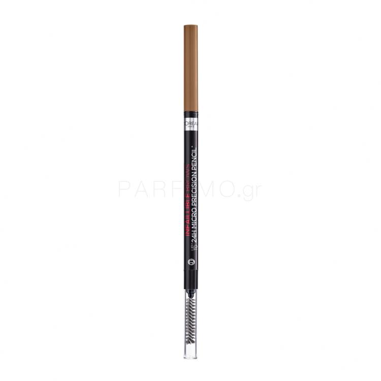 L&#039;Oréal Paris Infaillible Brows 24H Micro Precision Pencil Μολύβι για τα φρύδια για γυναίκες 1,2 gr Απόχρωση 5.0 Light Brunette