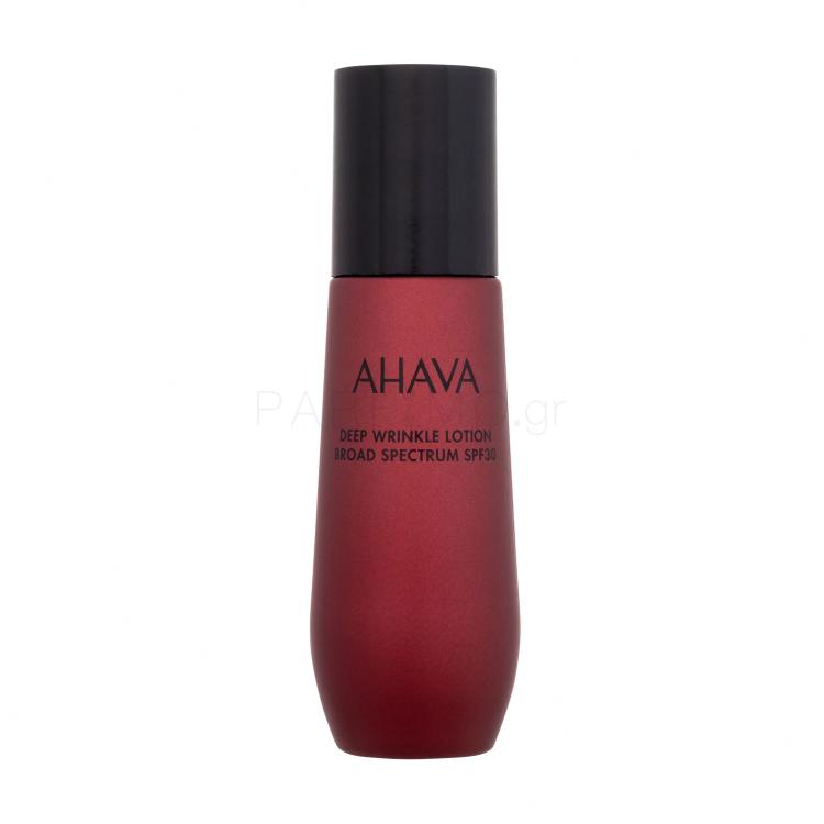 AHAVA Apple Of Sodom Advanced Deep Wrinkle Lotion SPF30 Κρέμα προσώπου ημέρας για γυναίκες 50 ml