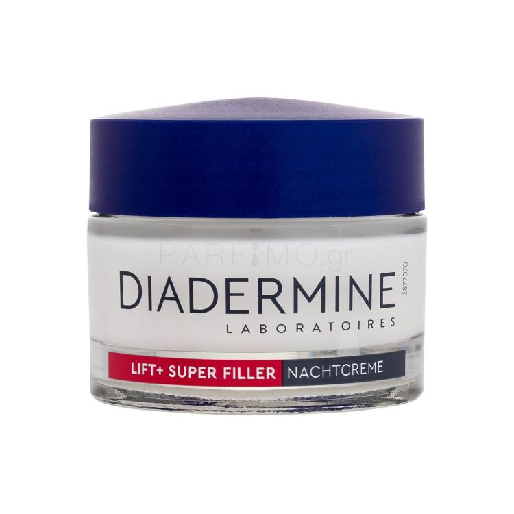 Diadermine Lift+ Super Filler Anti-Age Night Cream Κρέμα προσώπου νύχτας για γυναίκες 50 ml