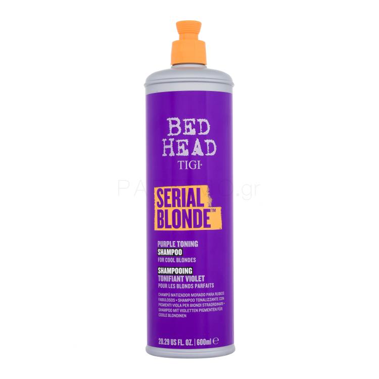 Tigi Bed Head Serial Blonde Purple Toning Σαμπουάν για γυναίκες 600 ml