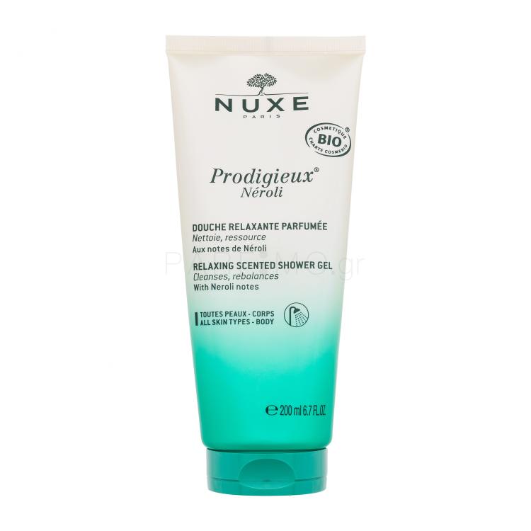 NUXE Prodigieux Néroli Relaxing Scented Shower Gel Αφρόλουτρο για γυναίκες 200 ml