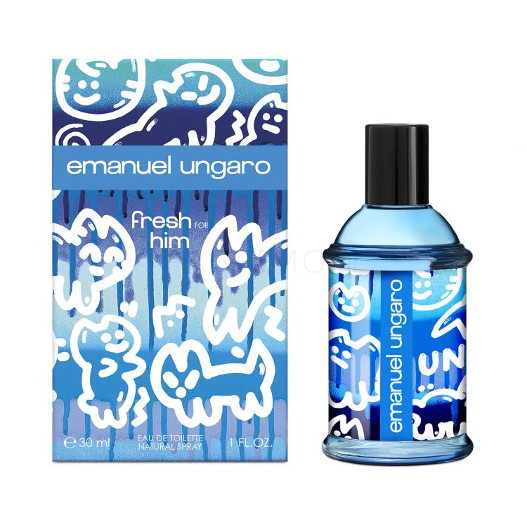 Emanuel Ungaro Fresh For Him Eau de Toilette για άνδρες 30 ml