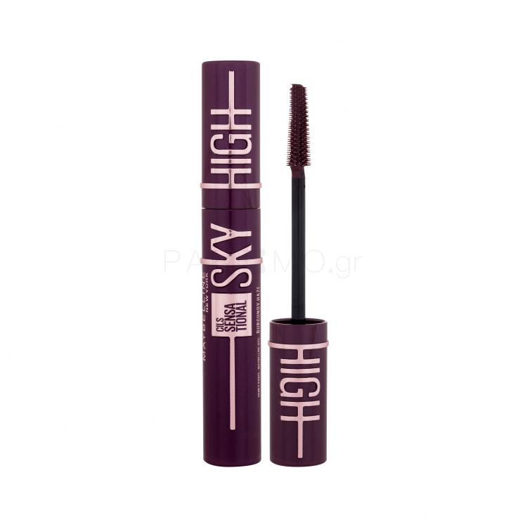 Maybelline Lash Sensational Sky High Μάσκαρα για γυναίκες 7,2 ml Απόχρωση Burgundy Haze