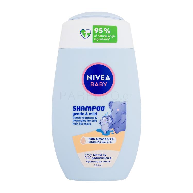 Nivea Baby Gentle &amp; Mild Shampoo Σαμπουάν για παιδιά 200 ml
