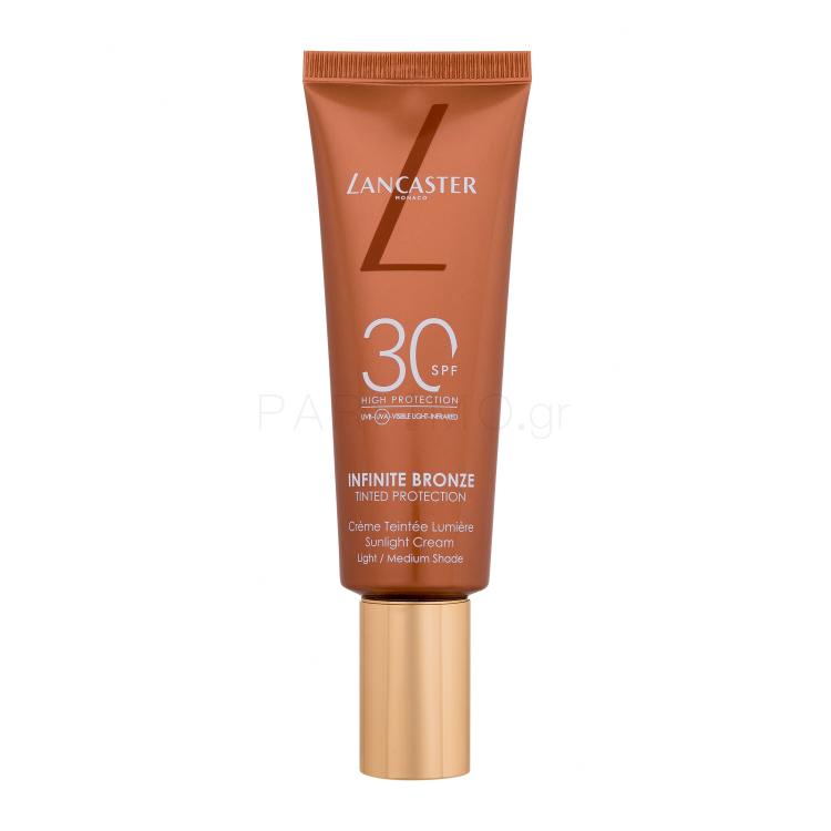 Lancaster Infinite Bronze Tinted Protection SPF30 Make up για γυναίκες 50 ml Απόχρωση 1 Light/Medium