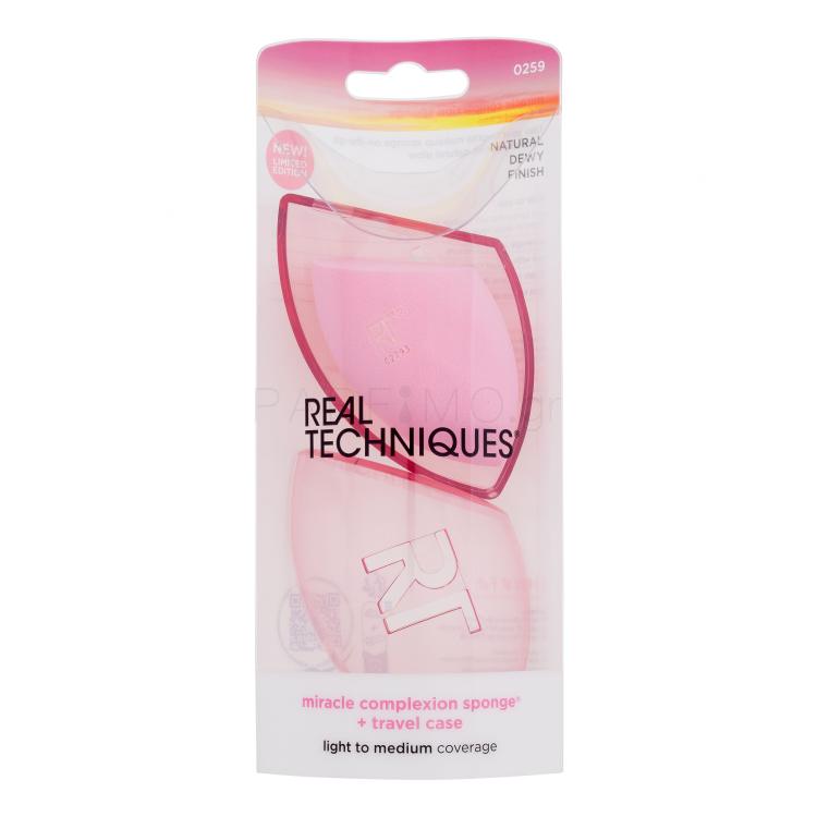 Real Techniques Miracle Complexion Sponge Limited Edition Pink Σφουγγαράκι για make up για γυναίκες Σετ