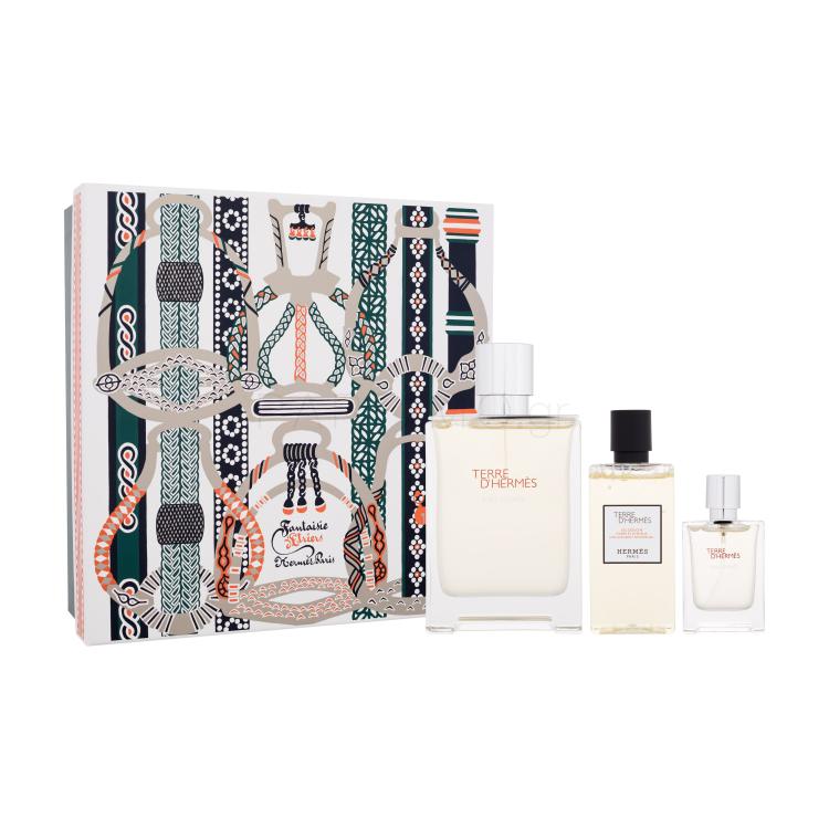 Hermes Terre d´Hermès Eau Givrée Σετ δώρου EDP 100 ml + αφρόλουτρο 80 ml + EDP 12,5 ml