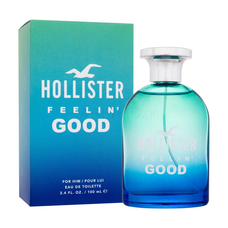 Hollister Feelin&#039; Good Eau de Toilette για άνδρες 100 ml