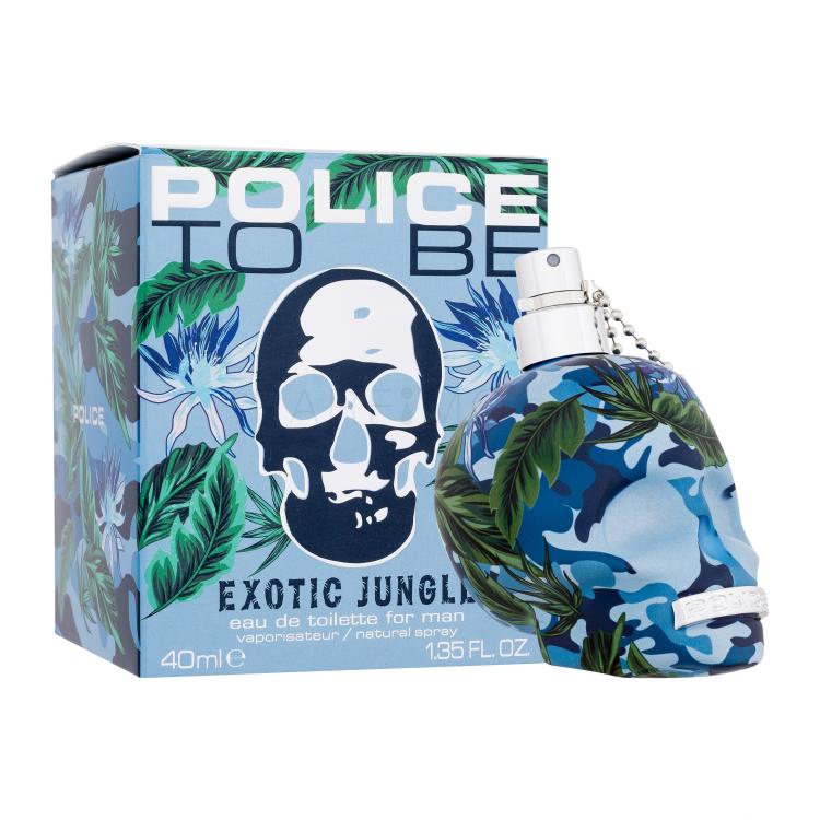 Police To Be Exotic Jungle Eau de Toilette για άνδρες 40 ml