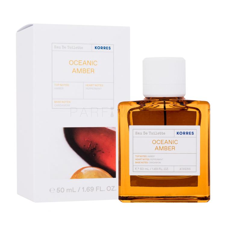 Korres Oceanic Amber Eau de Toilette για άνδρες 50 ml
