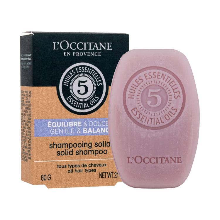 L&#039;Occitane Aromachology Gentle &amp; Balance Solid Shampoo Σαμπουάν για γυναίκες 60 gr