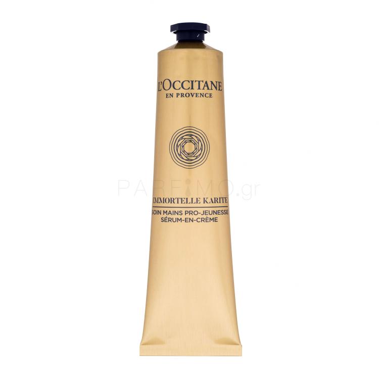 L'Occitane Immortelle Karite Serum-In-Cream Κρέμα για τα χέρια για γυναίκες 75 ml