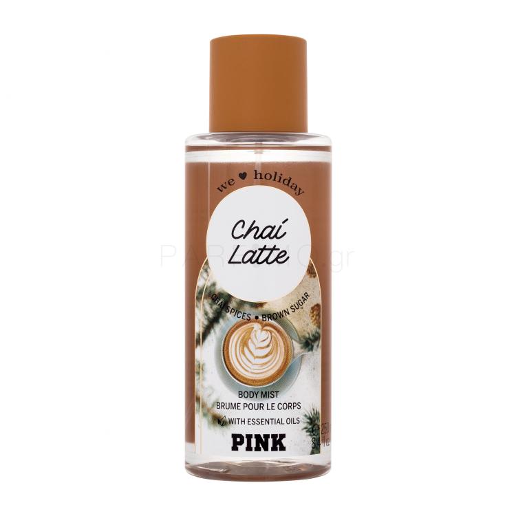 Victoria´s Secret Pink Chai Latte Σπρεϊ σώματος για γυναίκες 250 ml