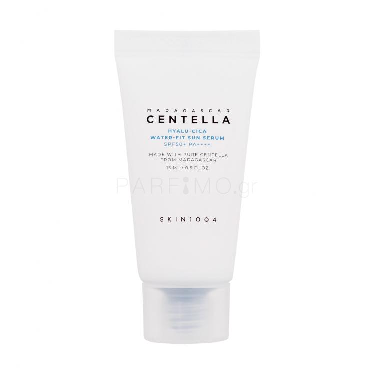 SKIN1004 Hyalu-Cica Water-Fit Sun Serum SPF50+ Αντιηλιακό προϊόν προσώπου για γυναίκες 15 ml