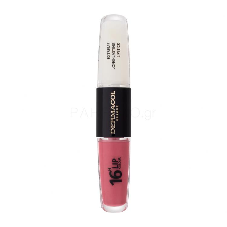Dermacol 16H Lip Colour Extreme Long-Lasting Lipstick Κραγιόν για γυναίκες 8 ml Απόχρωση 1