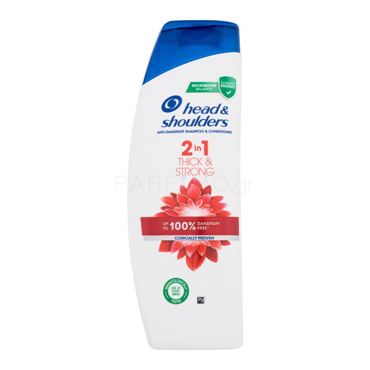 Head &amp; Shoulders 2in1 Thick &amp; Strong Σαμπουάν 360 ml