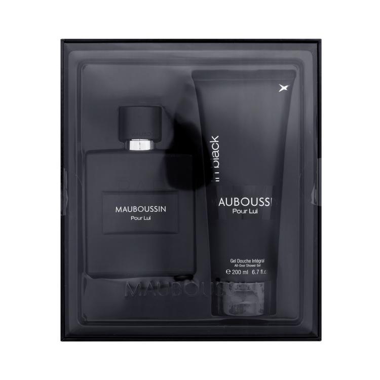 Mauboussin Pour Lui In Black Σετ δώρου EDP 100 ml + αφρόλουτρο 200 ml