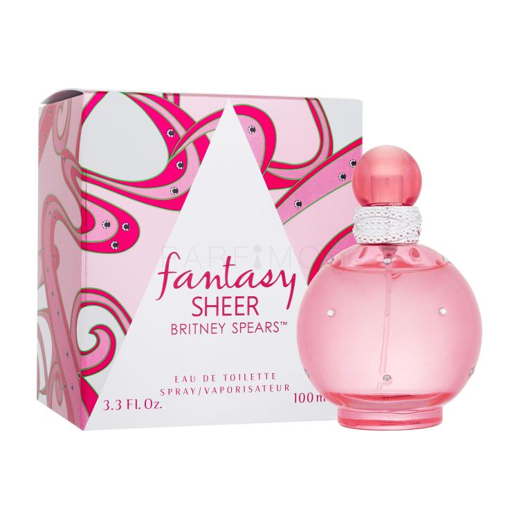 Britney Spears Fantasy Sheer Eau de Toilette για γυναίκες 100 ml