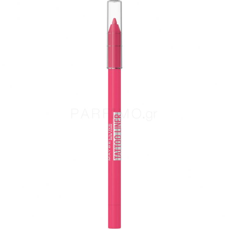 Maybelline Tattoo Liner Gel Pencil Μολύβι για τα μάτια για γυναίκες 1,3 gr Απόχρωση 802 Ultra Pink