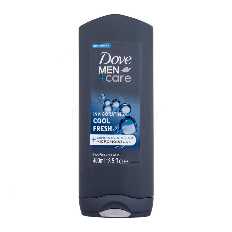 Dove Men + Care Invigorating Cool Fresh Αφρόλουτρο για άνδρες 400 ml