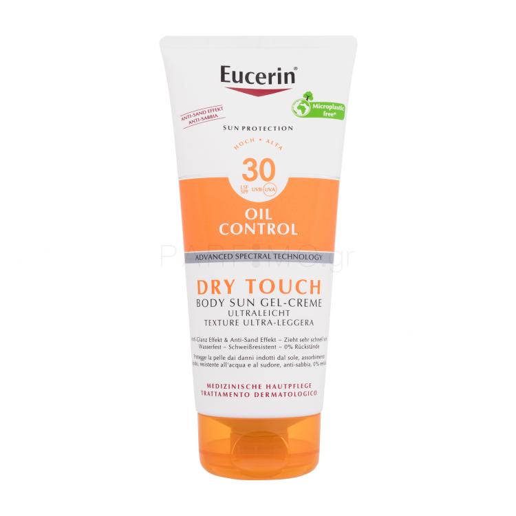 Eucerin Sun Oil Control Dry Touch Body Sun Gel-Cream SPF30 Αντιηλιακό προϊόν για το σώμα 200 ml κατεστραμμένο κουτί