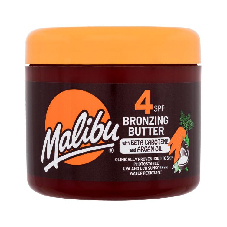 Malibu Bronzing Butter With Carotene &amp; Argan Oil SPF4 Αντιηλιακό προϊόν για το σώμα για γυναίκες 300 ml