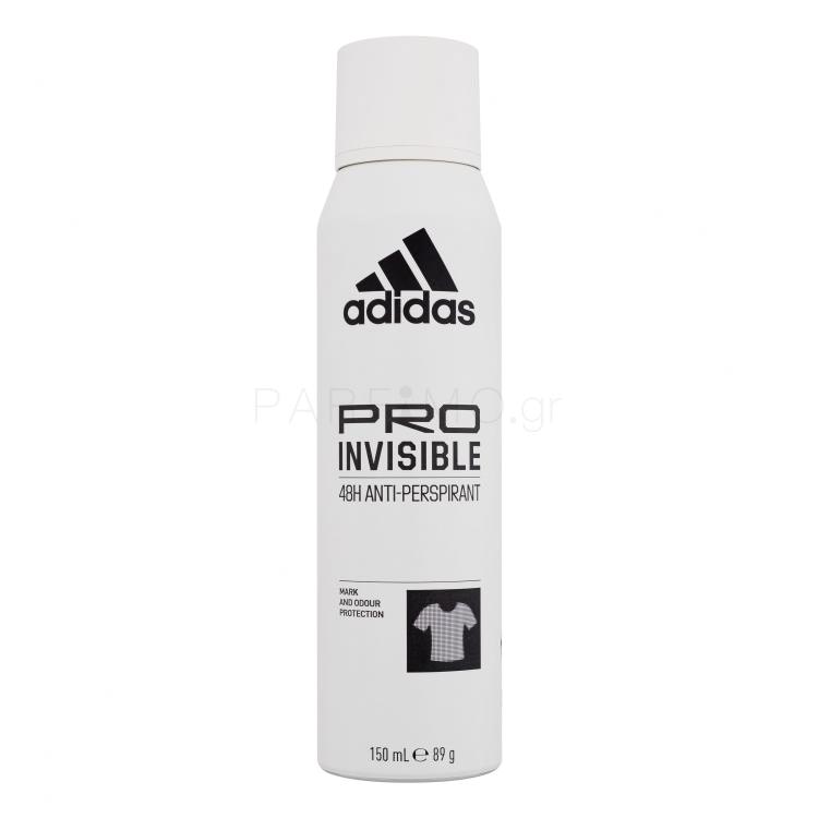 Adidas Pro Invisible 48H Anti-Perspirant Αντιιδρωτικό για γυναίκες 150 ml κατεστραμμένο φιαλίδιο
