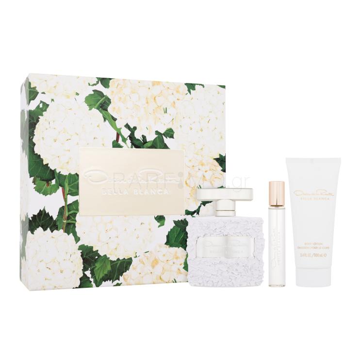 Oscar de la Renta Bella Blanca Σετ δώρου EDP 100 ml + λοσιόν σώματος 100 ml + EDP 15 ml
