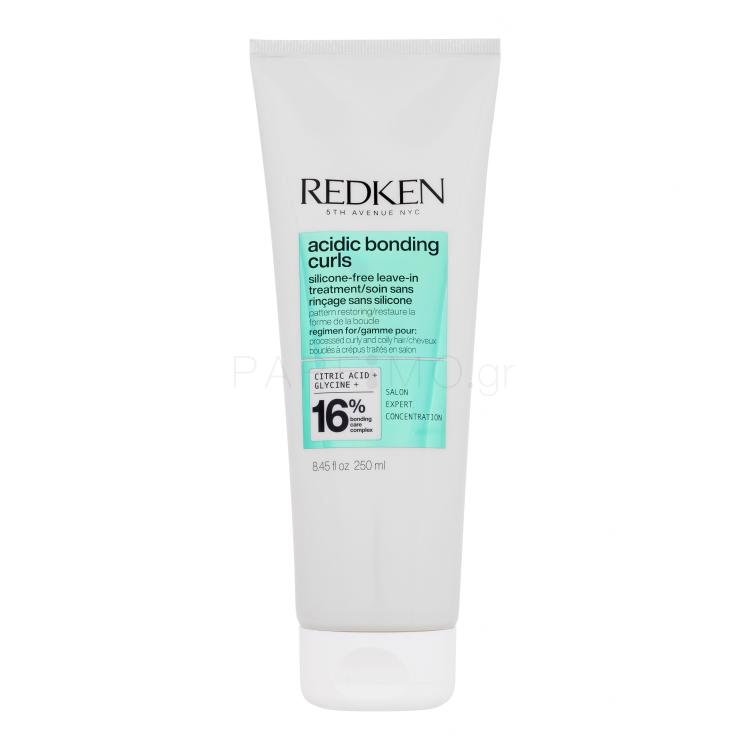 Redken Acidic Bonding Curls Leave-in Treatment Περιποίηση μαλλιών χωρίς ξέβγαλμα για γυναίκες 250 ml