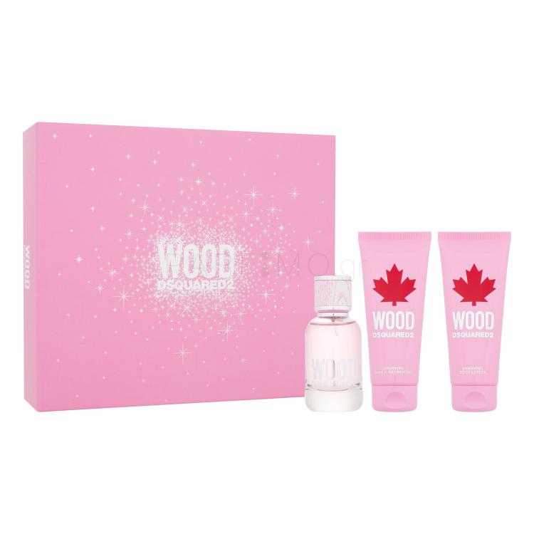 Dsquared2 Wood Σετ δώρου EDT 50 ml + λοσιόν σώματος 100 ml + αφρόλουτρο 100 ml