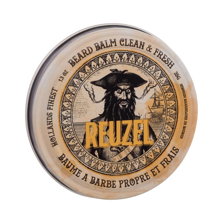Reuzel Beard Balm Clean &amp; Fresh Βάλσαμο για τα γένια για άνδρες 35 gr