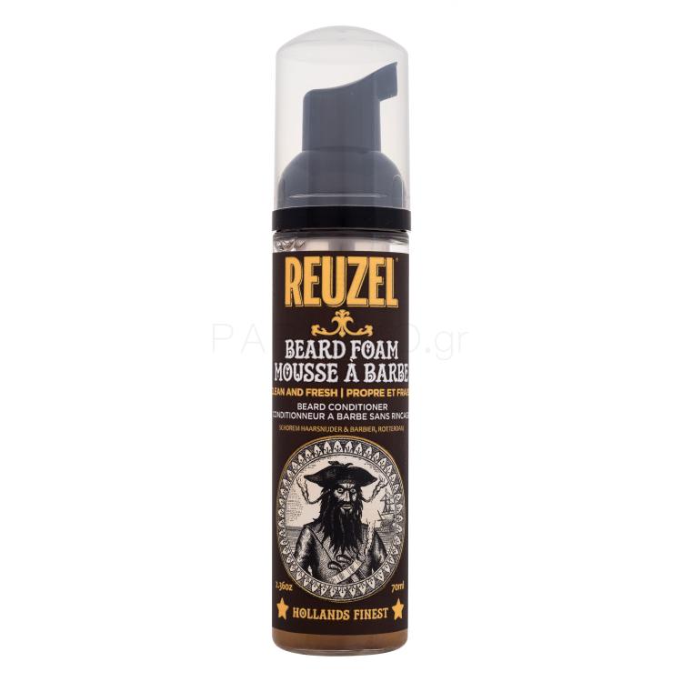 Reuzel Beard Foam Clean &amp; Fresh Βάλσαμο για τα γένια για άνδρες 70 ml