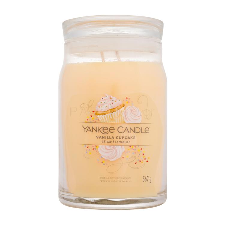 Yankee Candle Signature Vanilla Cupcake Αρωματικό κερί 567 gr