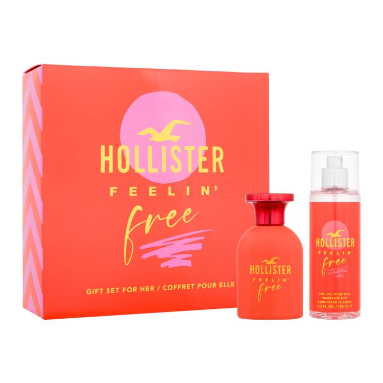 Hollister Feelin' Free Σετ δώρου EDP 50 ml + ομίχλη σώματος 125 ml